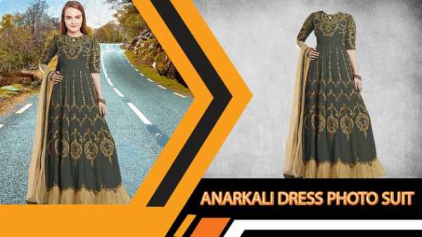 Anarkali Dress Photo Suit Editor screenshot 1