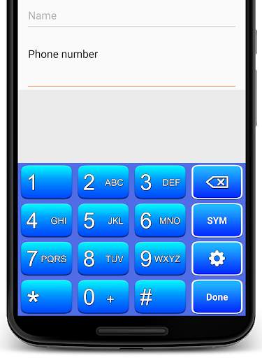 Blue Keyboard screenshot 3