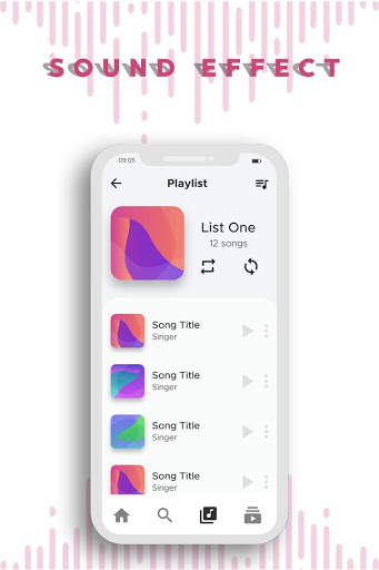 Music Player With Equalizer screenshot 4