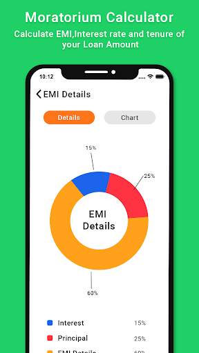 EMI Moratorium Calculator screenshot 6