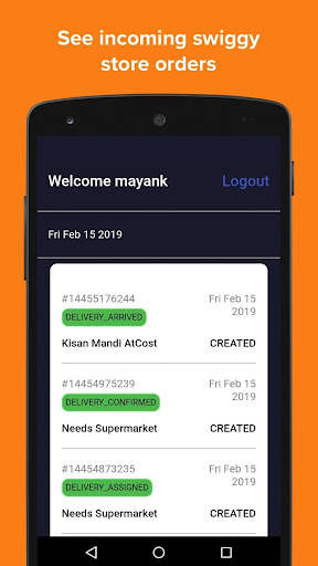 Swiggy Stores Vendor App screenshot 2