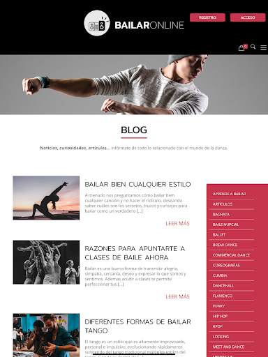 Bailar Online скриншот 9