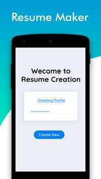Resume Builder:Free CV Maker Templates,PDF formats screenshot 1