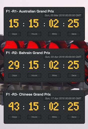 Motorsport Racing Calendar screenshot 2