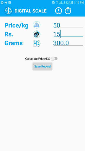 Digital Scale screenshot 2