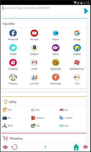 Fire Kangaro Lite Browser screenshot 7