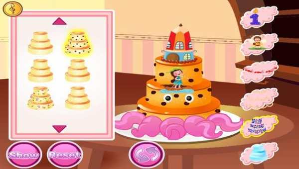 Cake Christmas Decoration game screenshot 2