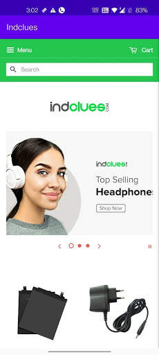 Indclues Online Shopping App screenshot 2