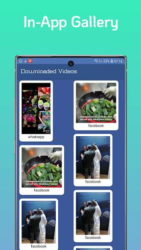 Video Downloader for Facebook - Copy & Save Videos screenshot 2