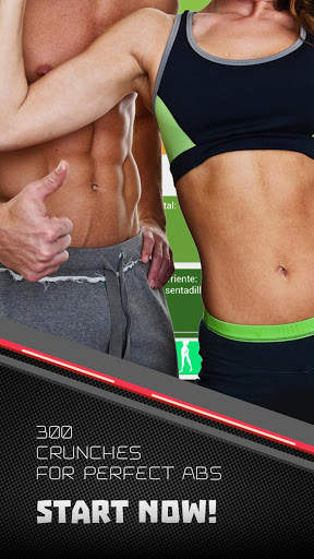 300 sit-ups abs workout. Be Stronger screenshot 1