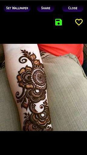 Flower Mehndi Designs 2021 (Offline) screenshot 3