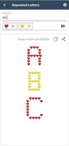 Text Repeater screenshot 4