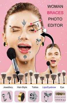 3D Woman Makeup Salon Editor 2018 5 تصوير الشاشة
