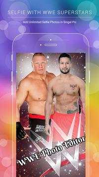 Selfie with WWE Superstars & WWE Photo Editor screenshot 5