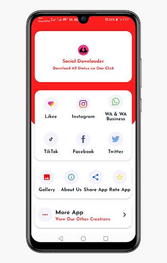Social Down Status Saver screenshot 2