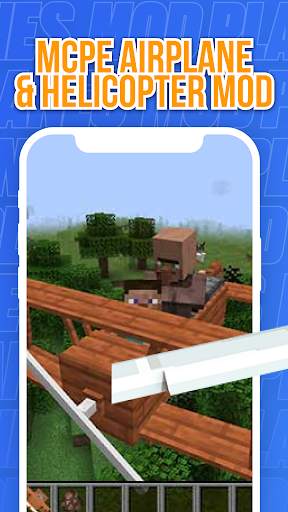 MCPE Airplane & Helicopter mod screenshot 1