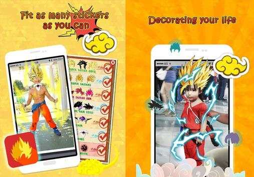 Super Saiyan Photo Editor PRO screenshot 1