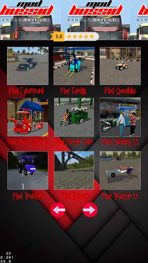 Mod Bussid Kendaraan Unik screenshot 3