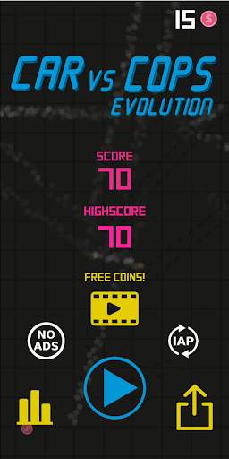 Car vs Cops : Evolution (Steering Wheel Mode) स्क्रीनशॉट 6
