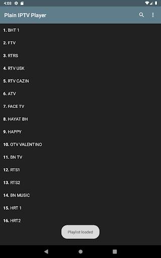 Plain IPTV Player screenshot 5