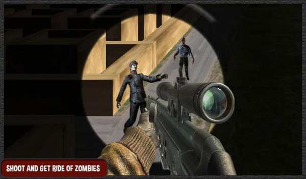 Zombie kelangsungan hidup Gun screenshot 14
