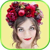 Flower Crown Hairstyle Montage icon