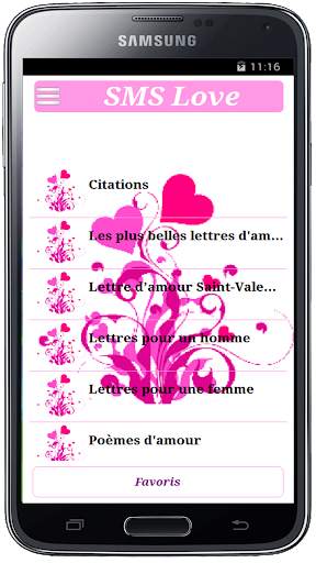 SMS Love, SMS Sentiment screenshot 1