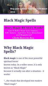 Black Magic Spells screenshot 1