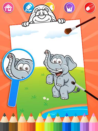 Animals Coloring Pages скриншот 2
