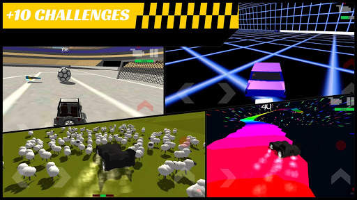 Moad Racing - LowPoly Cars Race screenshot 2