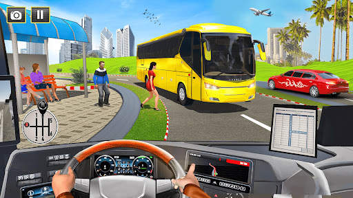 City Coach Bus Driving Game screenshot 5