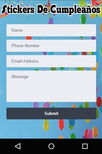 Stickers de cumpleaños para fotos screenshot 6