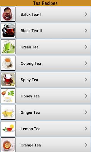Tea Recipes screenshot 2