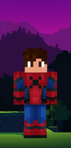 Skin Spider Man for Minecraft screenshot 4