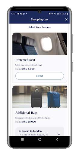 Kuwait Airways screenshot 5