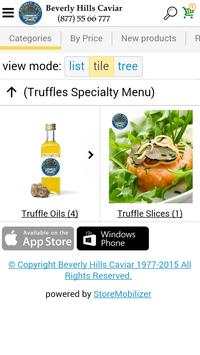 Caviar Shop Gourmet Food Gifts screenshot 6