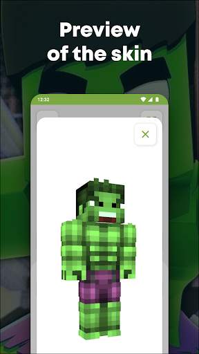 Hulk skin for minecraft screenshot 3