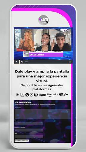VUM Radio TV screenshot 5