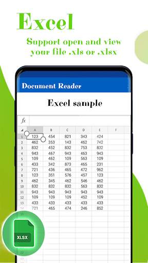 Office Document Reader - Docx, Xlsx, PPT, PDF, TXT screenshot 1