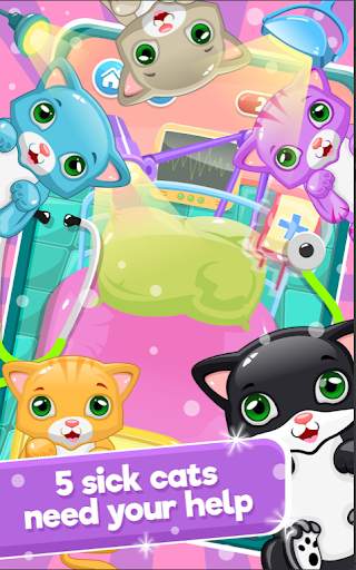 Little Cat Doctor Pet Vet Game screenshot 3