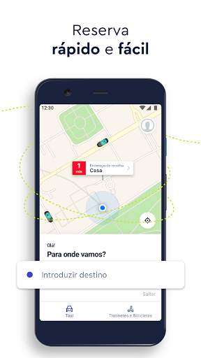 FREE NOW (Kapten) - Serviço de TVDE, Táxi, Scooter screenshot 5