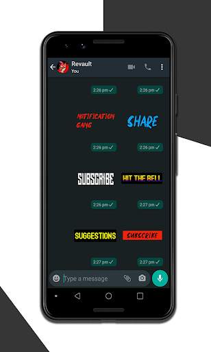 Like,Share,Subscribe Stickers for WhatsApp screenshot 6