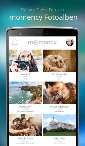 Deine Fotoalben - momency screenshot 1
