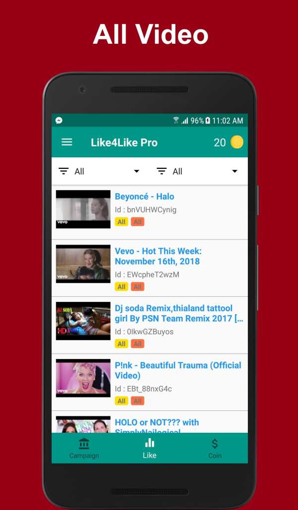 Like4Like Pro For Youtube screenshot 4