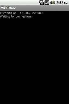 WebShare Lite screenshot 1