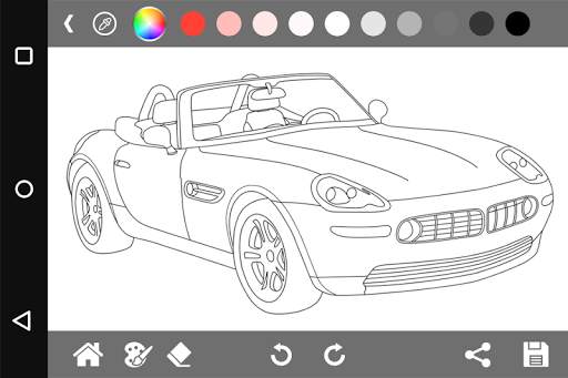 German Car Coloring Books screenshot 1