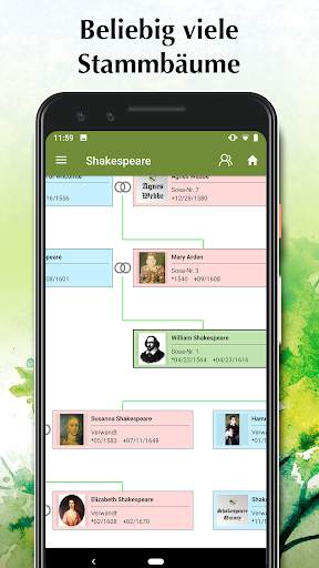 Stammbaum-Viewer – App zur Genealogie-PC-Software screenshot 5