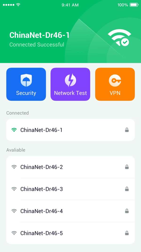Wifi connect - Network Analyze screenshot 1