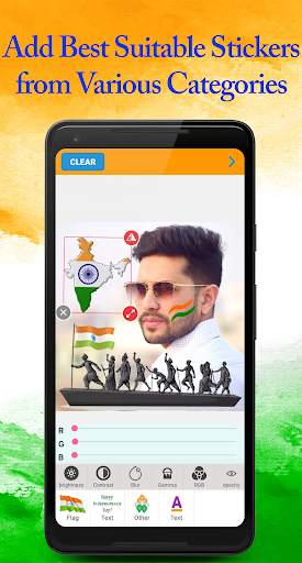 Independence Day Photo Editor 3 تصوير الشاشة