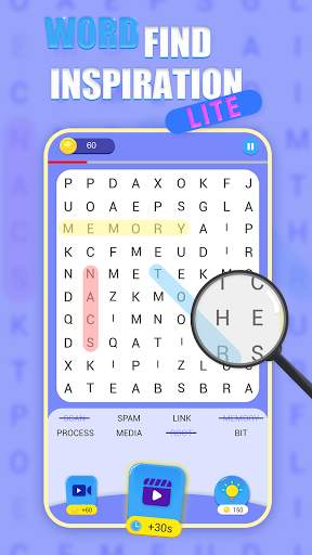 Word Find Inspiration Lite screenshot 3